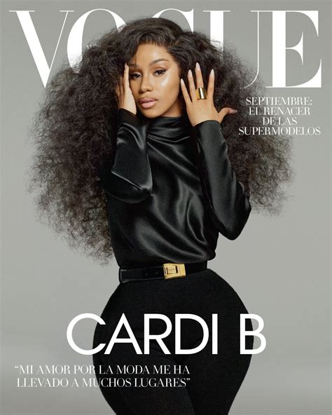 cardi b vogue